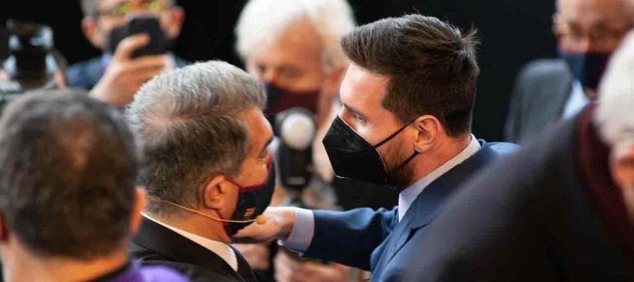 Negociaciones con Messi van bien pero no se han hecho: Laporta Negociaciones con Messi van bien pero no se han hecho: Laporta