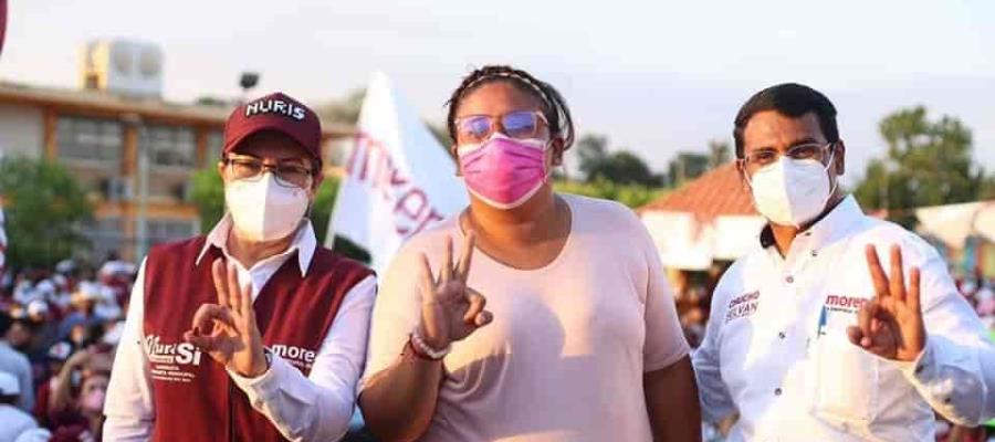 Se suma a Morena la candidata a diputada local del distrito XVII de RSP