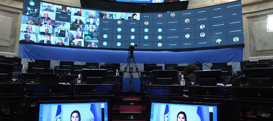 Senado argentino posterga elecciones ante segunda ola de COVID-19 Senado argentino posterga elecciones ante segunda ola de COVID-19