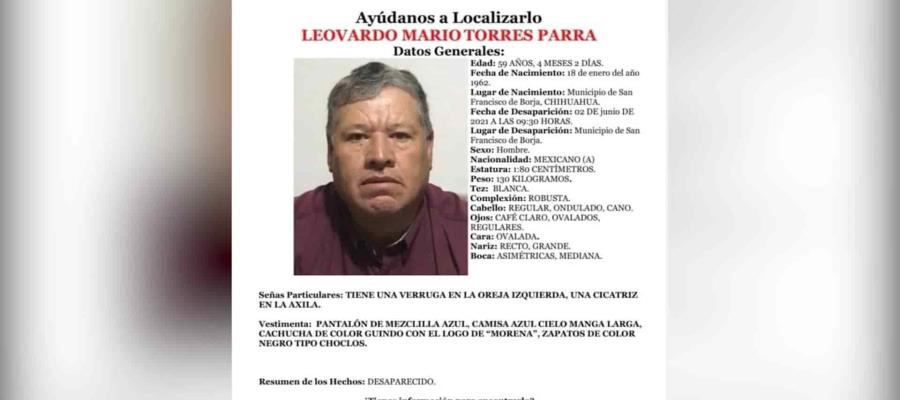 Desaparece candidato de Morena en Chihuahua