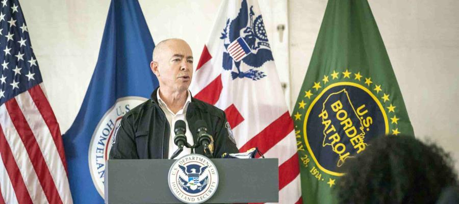 Marcelo Ebrard dialoga con Alejandro Mayorkas sobre comercio y seguridad en la frontera norte