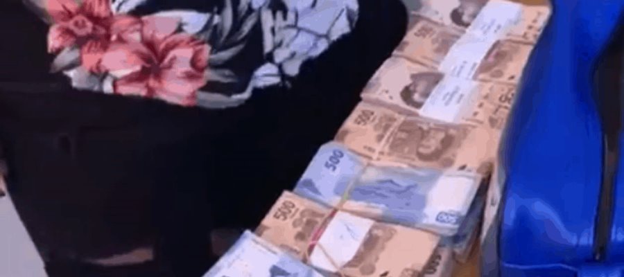 Detienen a abanderado a la alcaldía de Santiago Tuxtla con un millón de pesos y armas de fuego