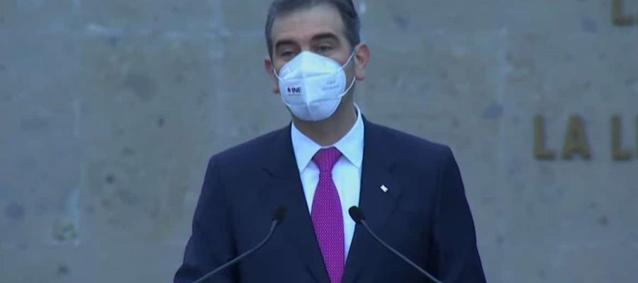 Advierte Lorenzo Córdova presiones de todo tipo hacia el INE... en el inicio de la jornada electoral