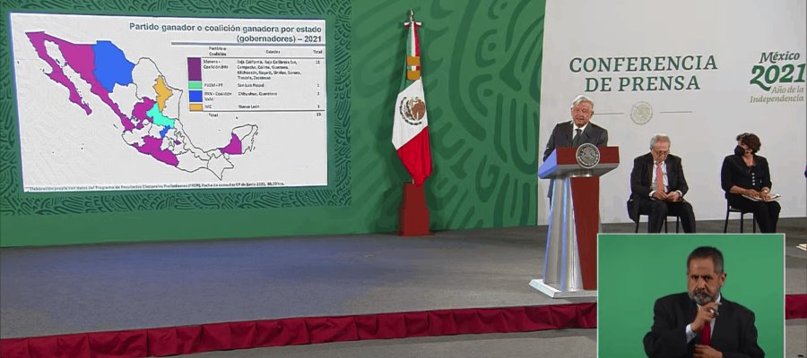 Gobernará Morena en 17 estados del país una vez que entren en función los nuevos gobernantes: AMLO