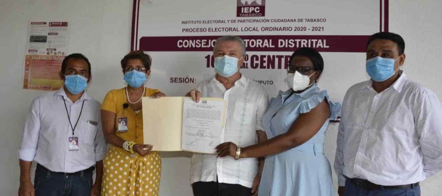 Entrega IEPC constancia de mayoría y validez a Jaime Lastra como diputado local electo en el distrito 10 Entrega IEPC constancia de mayoría y validez a Jaime Lastra como diputado local electo en el distrito 10
