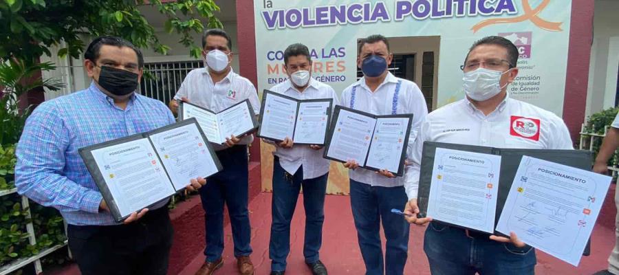 Anuncian PRI, PAN, PRD, MC y RSP ‘bloque opositor’ en Tabasco Anuncian PRI, PAN, PRD, MC y RSP ‘bloque opositor’ en Tabasco