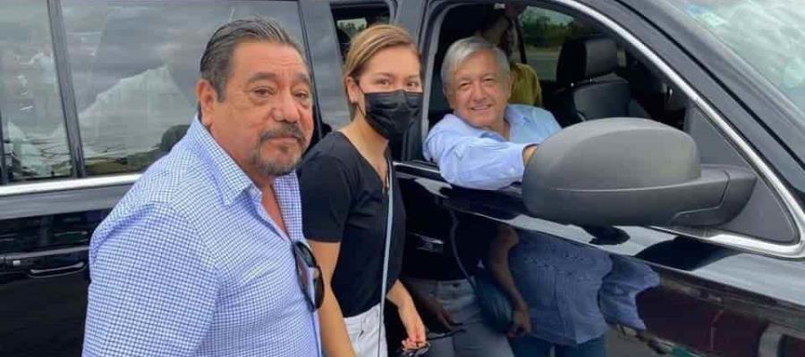 Recibe Félix Salgado a Obrador… en Guerrero