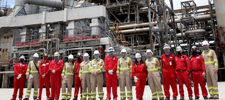 Visita director general de PEMEX refinería Deer Park… recientemente adquirida