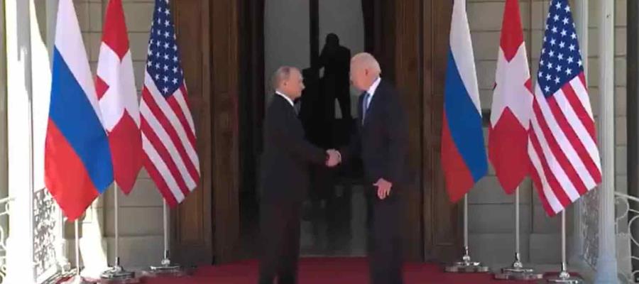Se reúnen en Ginebra, Biden y Putin; buscan relaciones estables entre ambos países
