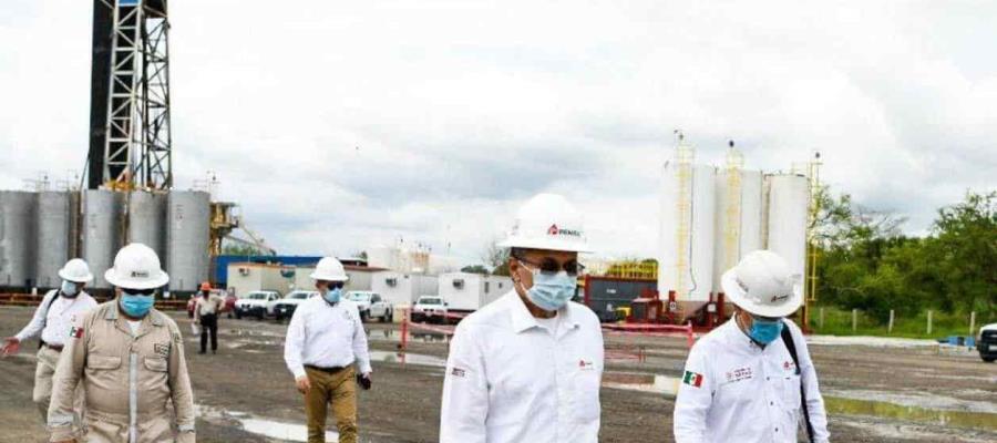 Supervisa Octavio Romero Oropeza perforación del pozo Ixachi 3