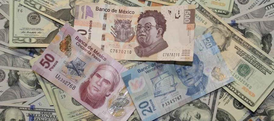 Cierra peso su mejor semana del año, cotizando 20.36 por dólar