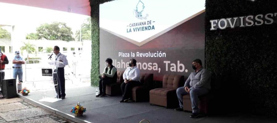 Inicia caravana de la vivienda Fovisste 2021 en Centro; brindará asesorías hasta el domingo 20 de junio