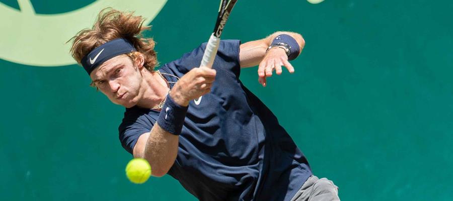 Andrey Rublev, el único Top 10 en Semifinales de Halle Andrey Rublev, el único Top 10 en Semifinales de Halle