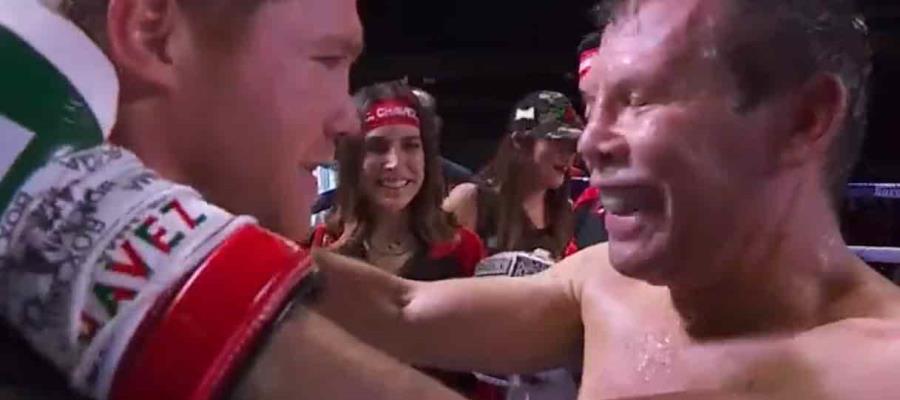 Julio César Chávez se despide del boxeo con gesto reconocimiento al Canelo