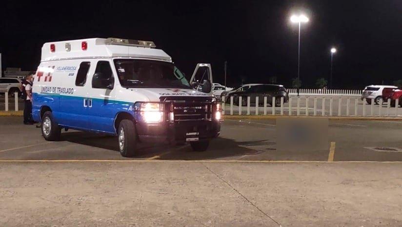 Muere hombre en estacionamiento del Aeropuerto de Villahermosa