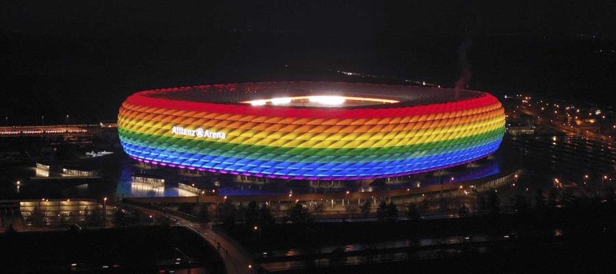 UEFA rechaza que el Allianz Arena se pinte con colores de la bandera LGBT
