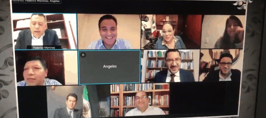 Diputada expresa su cansancio en sesión de la Primera Comisión de Gobernación al grado de señalar se alargó mucho esta chingadera