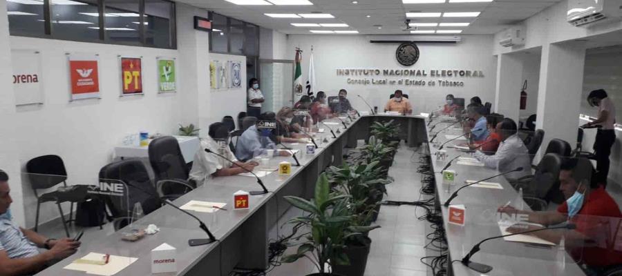Concluyen trabajos de la elección federal en las seis juntas distritales del INE en Tabasco