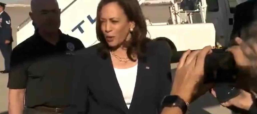 Llega Kamala Harris a Texas en su gira por la frontera con México