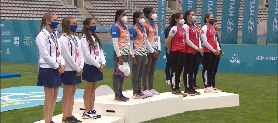 Gana México plata y bronce en Copa Mundial de Tiro con Arco