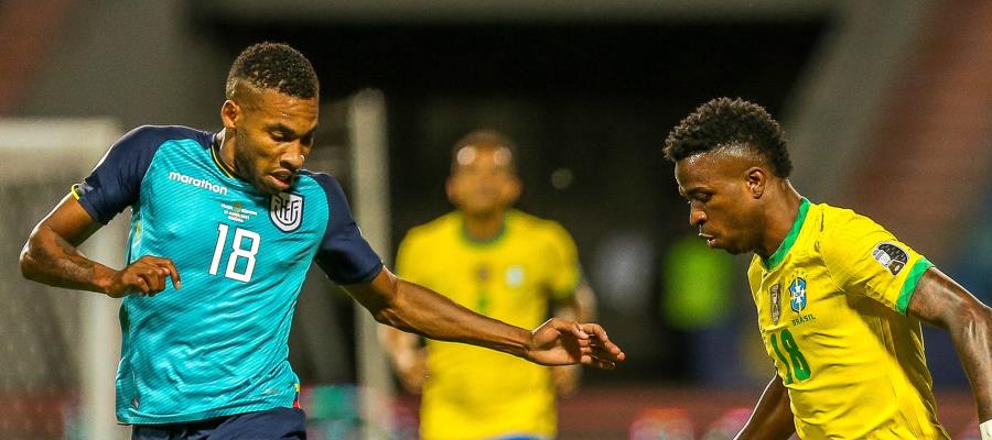 Ecuador clasifica a cuartos de final de la Copa América, tras empatar 1-1 ante Brasil