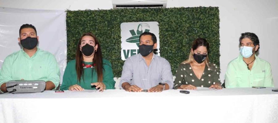 Presenta PVEM 33 pruebas en impugnación de comicios de Emiliano Zapata