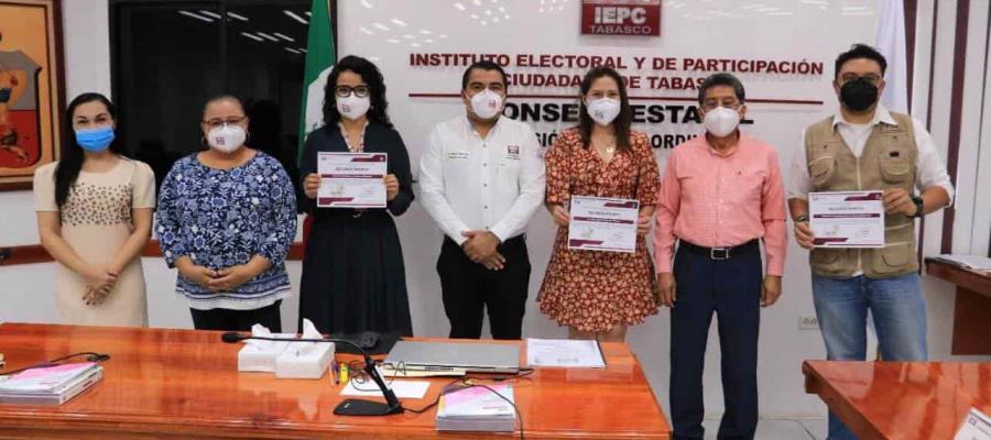 Clausura actividades la Comisión Temporal de Debates del IEPC