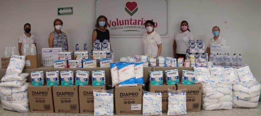 Dona voluntariado del TSJ insumos a hospitales del Niño y Juan Graham Dona voluntariado del TSJ insumos a hospitales del Niño y Juan Graham