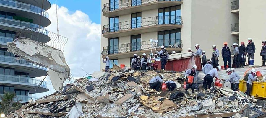 Sube a 12 el número de muertos tras derrumbe del Champlain Towers en Miami Sube a 12 el número de muertos tras derrumbe del Champlain Towers en Miami