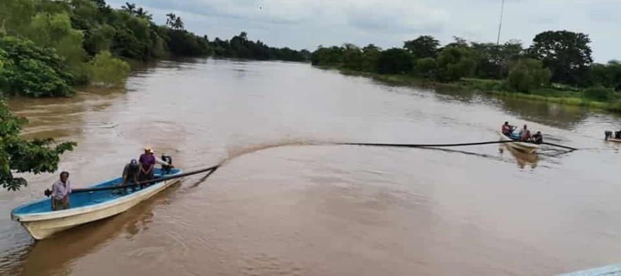 Repara SAS tuberías averiadas en la planta de captación de Boca de Escoba Chilapa
