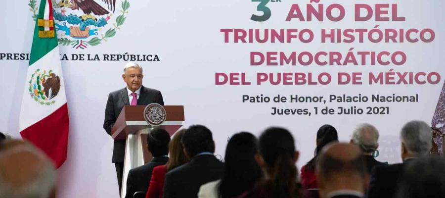 A la oposición “se les ganó en buena lid”: AMLO; afirma que no los ve como enemigos a destruir