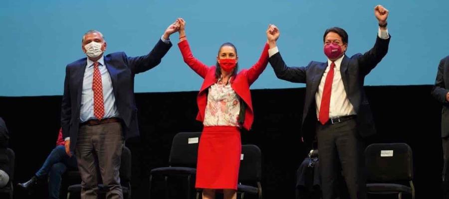 Entre abucheos y porras, Morena celebra sus “tres años de victorias del pueblo”, en el Auditorio Nacional