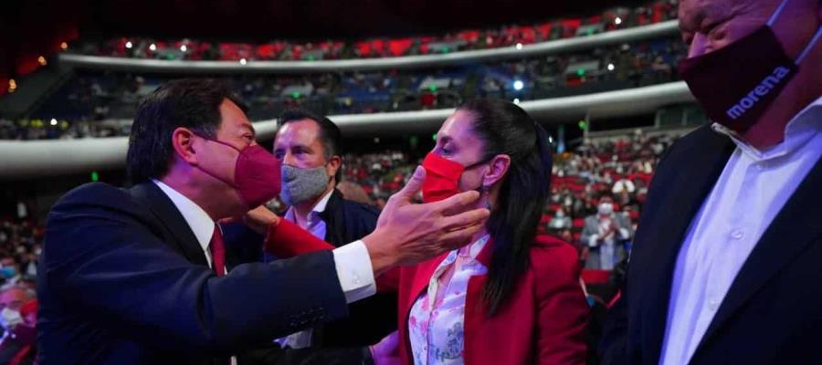 Agradece Sheinbaum vítores de presidenta a su favor… en evento de Morena