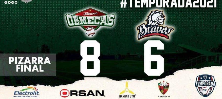 Olmecas se lleva una serie agónica ante Bravos de León en extra innings
