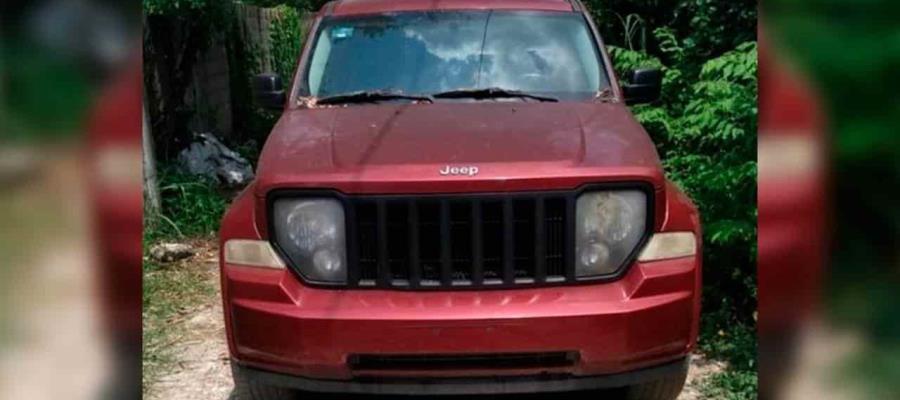 Recuperan camioneta con reporte de robo en Villahermosa Recuperan camioneta con reporte de robo en Villahermosa