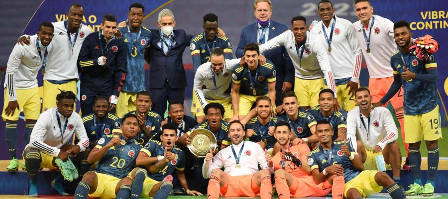 Colombia gana el tercer lugar de la Copa América, tras vencer 3-2 a Perú