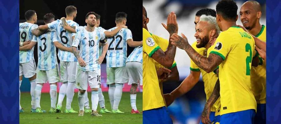 Brasil y Argentina jugarán la Final de la Copa América con aficionados Brasil y Argentina jugarán la Final de la Copa América con aficionados