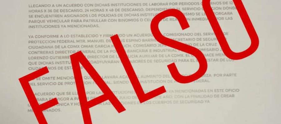 Desmiente SSPC supuesta unificación de corporaciones de seguridad Desmiente SSPC supuesta unificación de corporaciones de seguridad