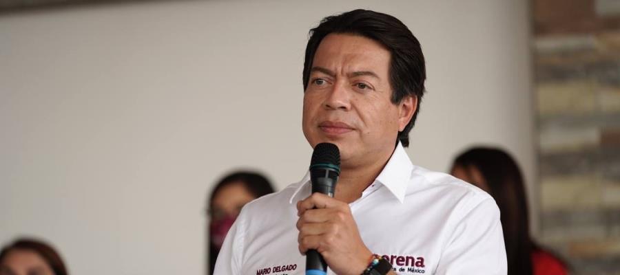 Insta Mario Delgado a legisladores de Morena a aprobar desafueros de Benjamín Huerta y Mauricio Toledo
