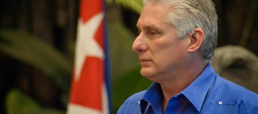 Califica Díaz-Canel como delincuentes a Cubanos que protestaron