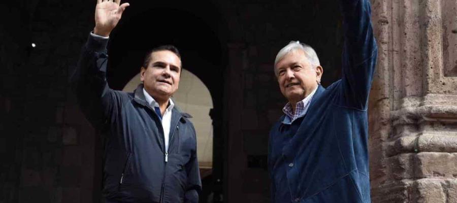 Adelanta Andrés Manuel que no recibirá a Silvano Aureoles hasta que concluya proceso electoral Adelanta Andrés Manuel que no recibirá a Silvano Aureoles hasta que concluya proceso electoral