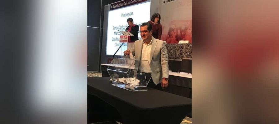 Elige MORENA a Sergio Gutiérrez como propuesta para presidir la Mesa Directiva en San Lázaro en la LXV Legislatura 