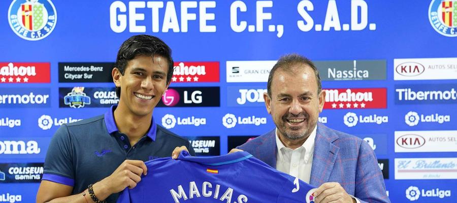 JJ Macías debuta con Getafe en duelo amistoso sin gol JJ Macías debuta con Getafe en duelo amistoso sin gol