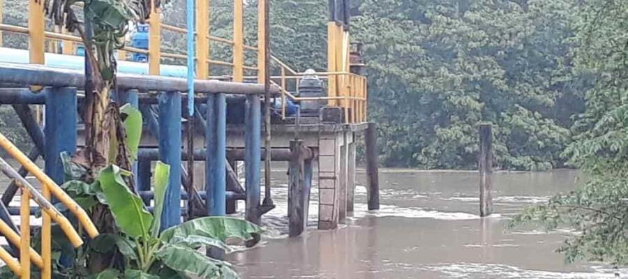 Suspenden servicio en potabilizadora Parrilla por problema eléctrico 