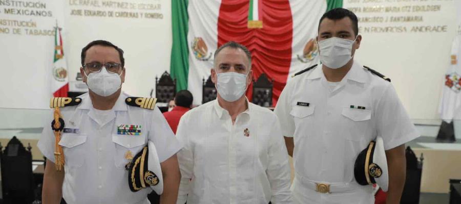 Inscribirá poder legislativo en su muro de honor… alusión a creación de la Armada de México