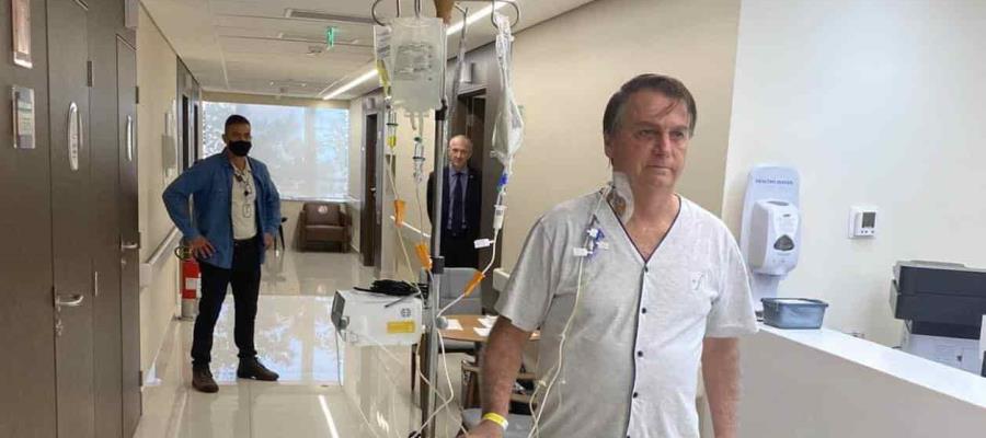 Reportan que salud de Jair Bolsonaro ha evolucionado satisfactoriamente Reportan que salud de Jair Bolsonaro ha evolucionado satisfactoriamente