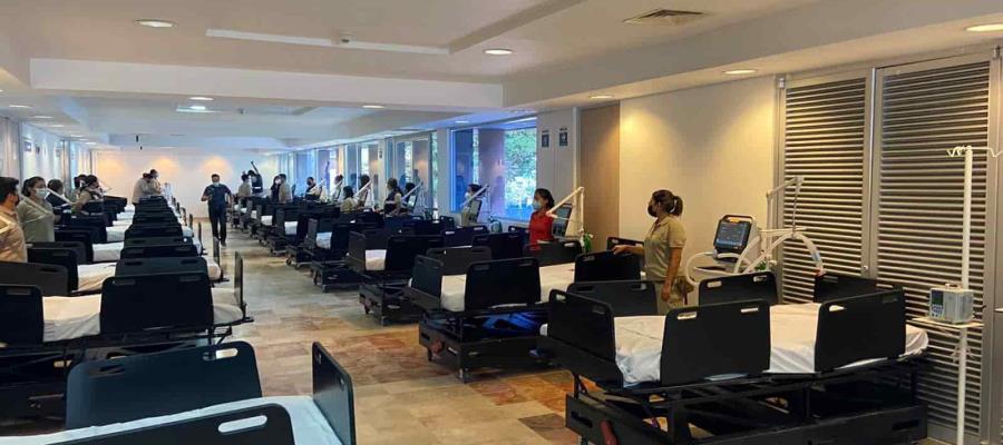 Reporta Salud que 81 hospitales tienen saturadas sus áreas COVID en México Reporta Salud que 81 hospitales tienen saturadas sus áreas COVID en México