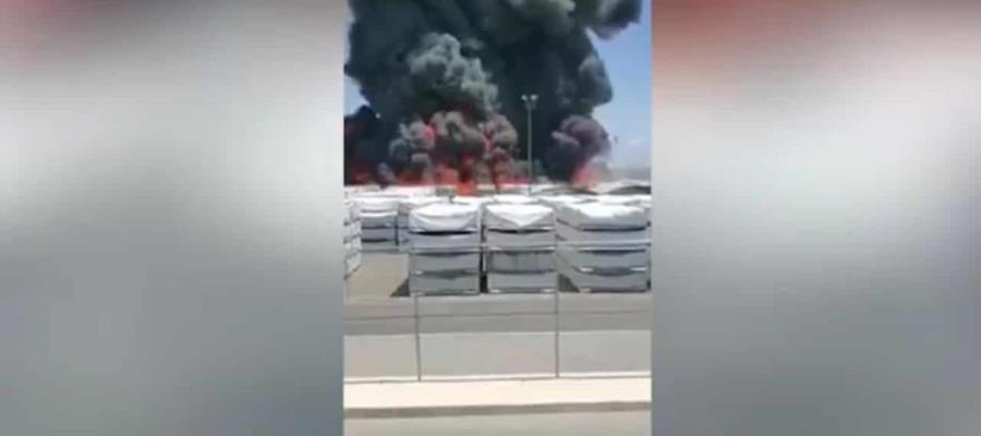 Se incendia maquiladora de autos en Ciudad Juárez; evacúan a 2 mil 500 trabajadores 