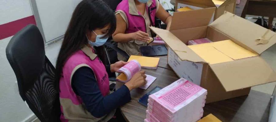 Reporta INE 95% de avance en conformación de mesas receptoras para la consulta popular 