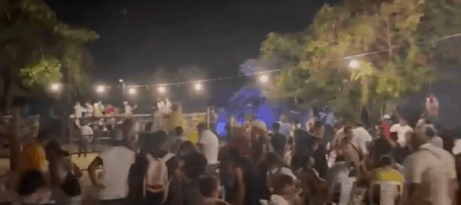 Autoridades de Acapulco dispersan a más de 500 personas que asistieron a un jaripeo Autoridades de Acapulco dispersan a más de 500 personas que asistieron a un jaripeo